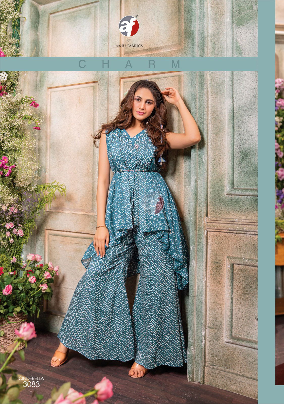 Cindrella Vol 3 By Anju Designer Party Wear Kurti With Bottom Wholesale Shop In Surat
